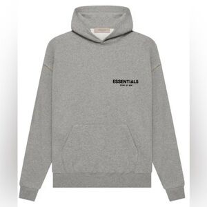 Fear of God ESSENTIALS Dark Oatmeal Hoodie XL NWT
